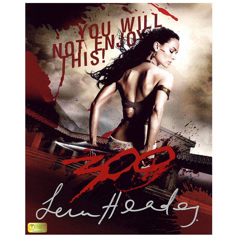 Lena Headey Autographed 300 Queen Gorgo 8x10 Poster Photo Poster painting