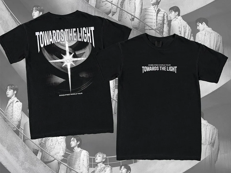 ATEEZ 2025 World Tour Towards the Light: Will to Power T-shirt