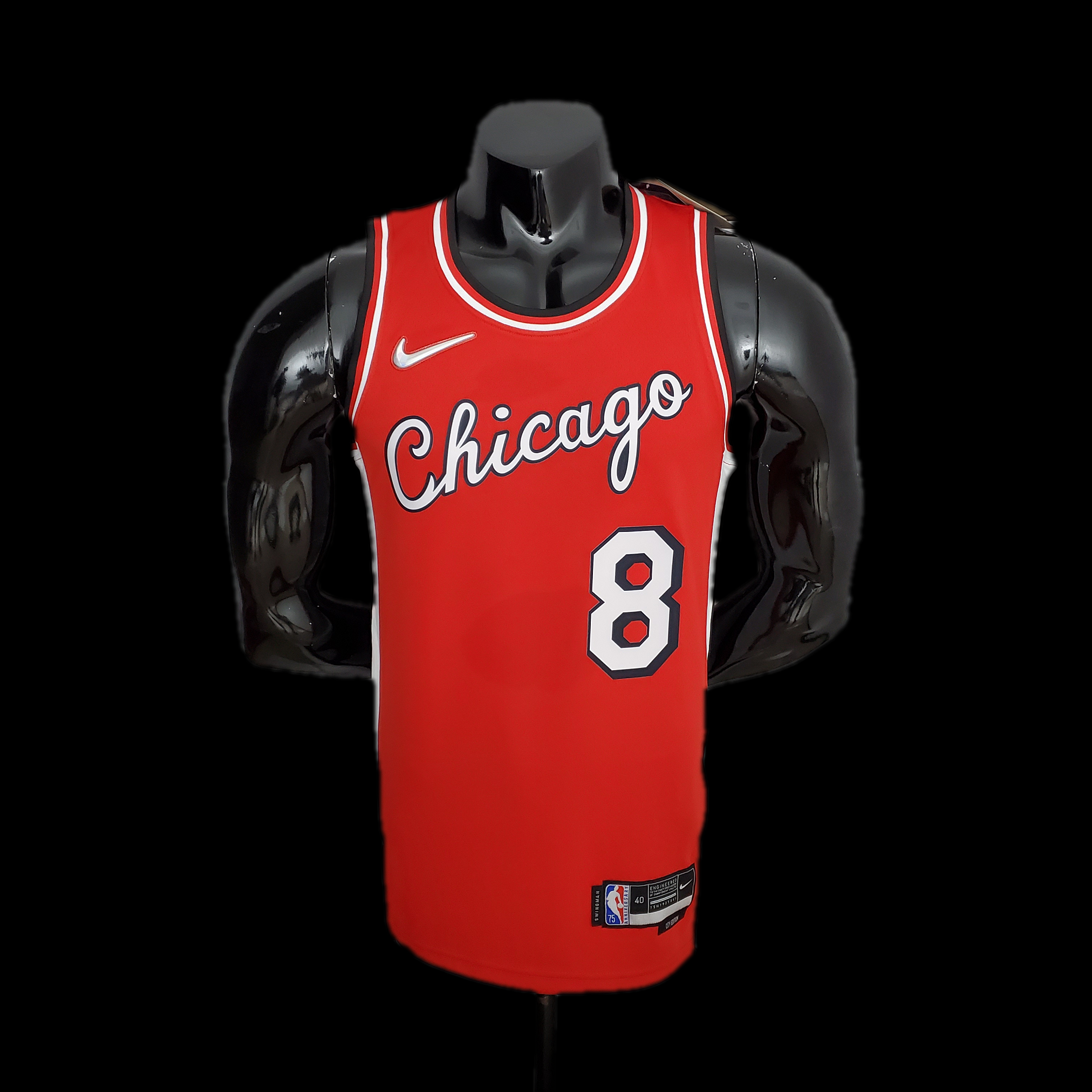 Maillot Chicago Bulls 8 LAVINE NBA Basket Maillot De Fou, site maillot de foot pas cher