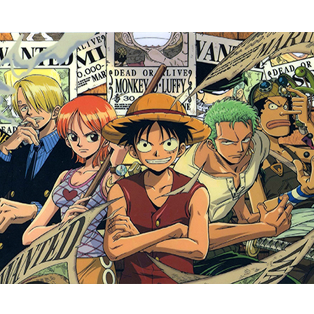 One Piece - Painting By Numbers - 50*40CM gbfke