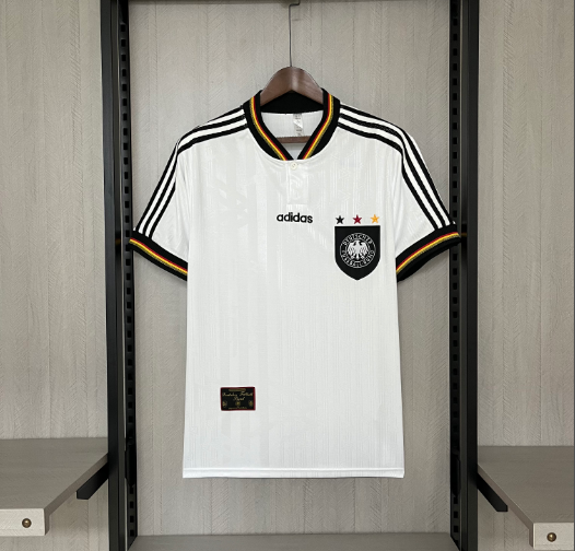 Retro 1996 Germany Home Football T-Shirt Thai Quality