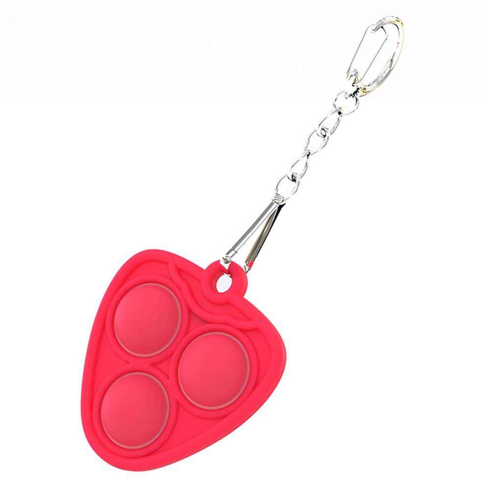 

Strawberry Red - Keychain Pendant, 501 Original