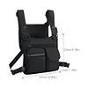 Sports Vest Bag Multi-Pocket Functional Vest Chest Bag Outdoor Sports Backpack