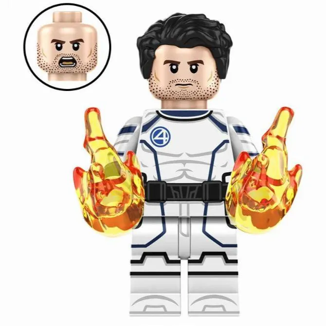 Benn Grimm (Space Suit) Custom Marvel Superhero Minifigure Minifigure Bricks monstertoys