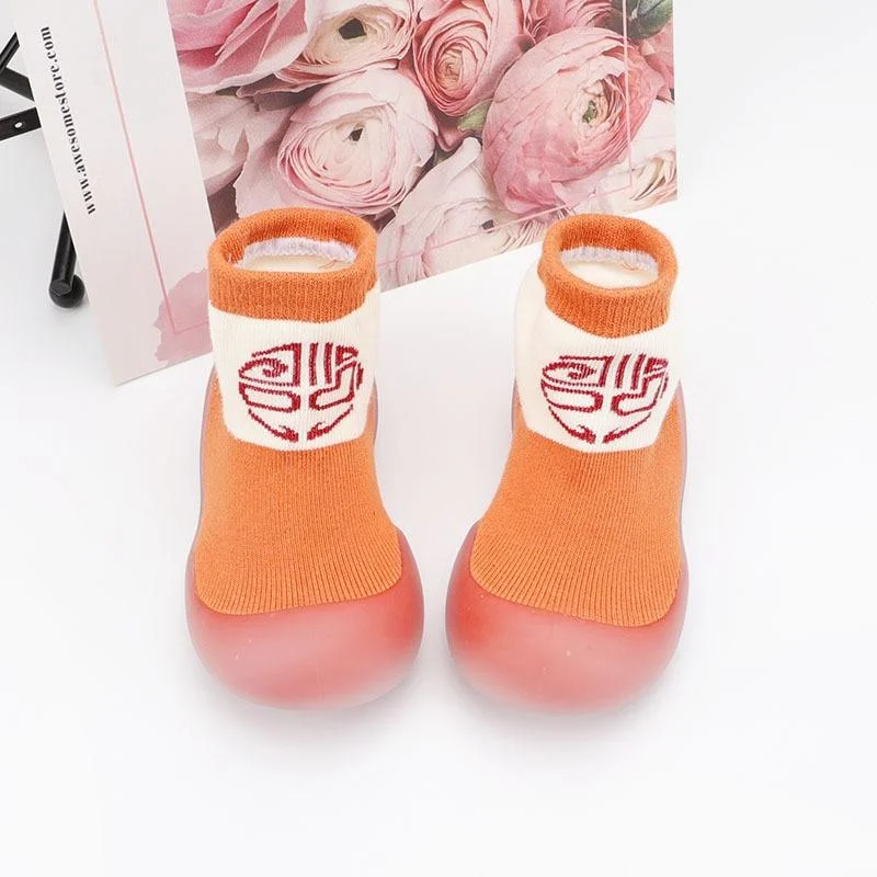 Baby Boy Girl Shoes Autumn Winter Spring Infant Nonslip Sock Kid Soft Rubber Sole Sock Toddler Shoes Anti-slip Floor Socks Shoes