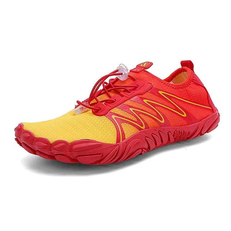 Red Yellow- Universal Non-Slip Barefoot Shoes Radinnoo.com