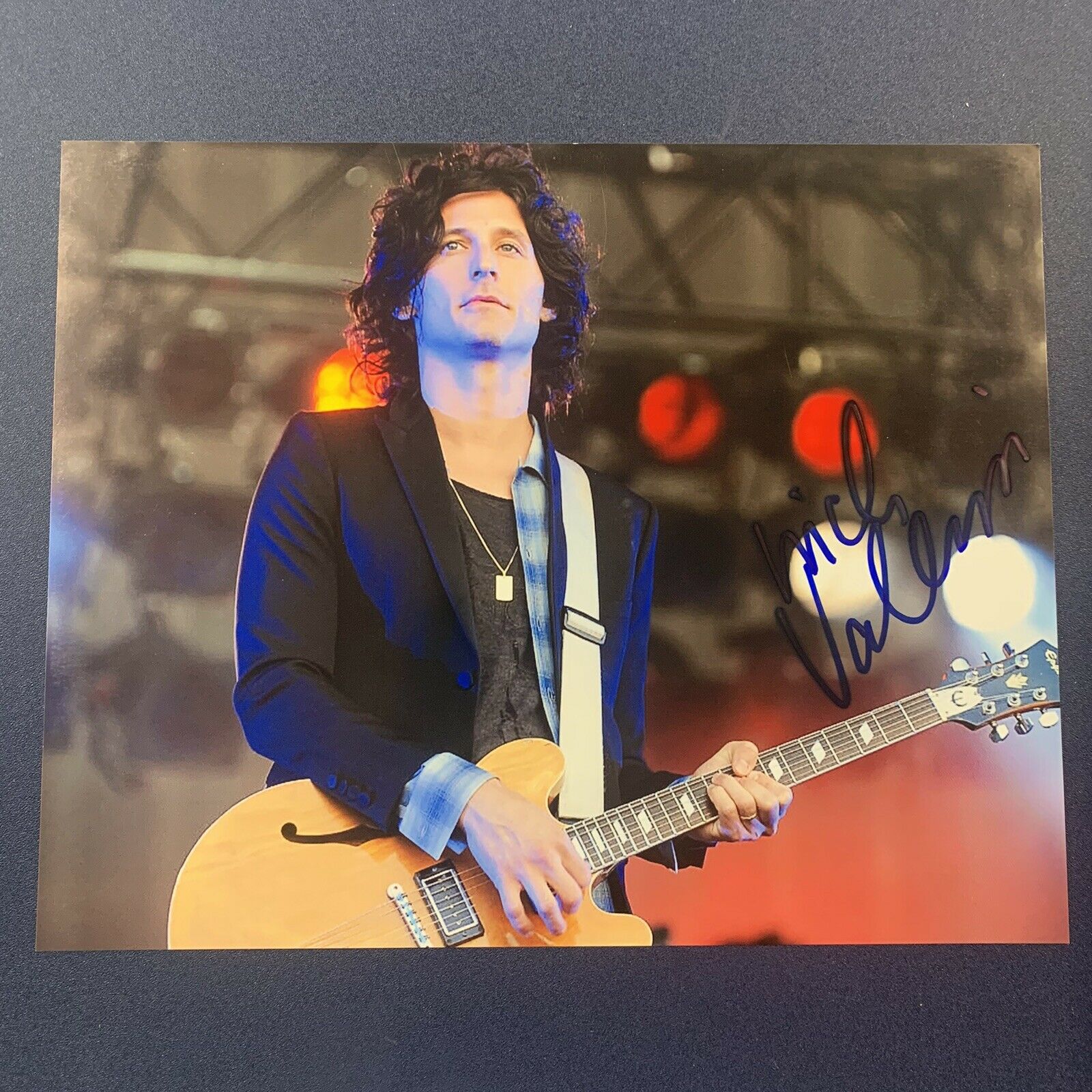 NICK VALENSI SIGNED 8x10 Photo Poster painting AUTOGRAPH THE STROKES ORIGINAL GUITARIST CRX COA