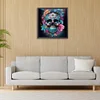 Diamond Painting-DIY Crystal Rhinestone Skull
