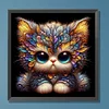 Diamond Painting-DIY Full Round Drill Cat