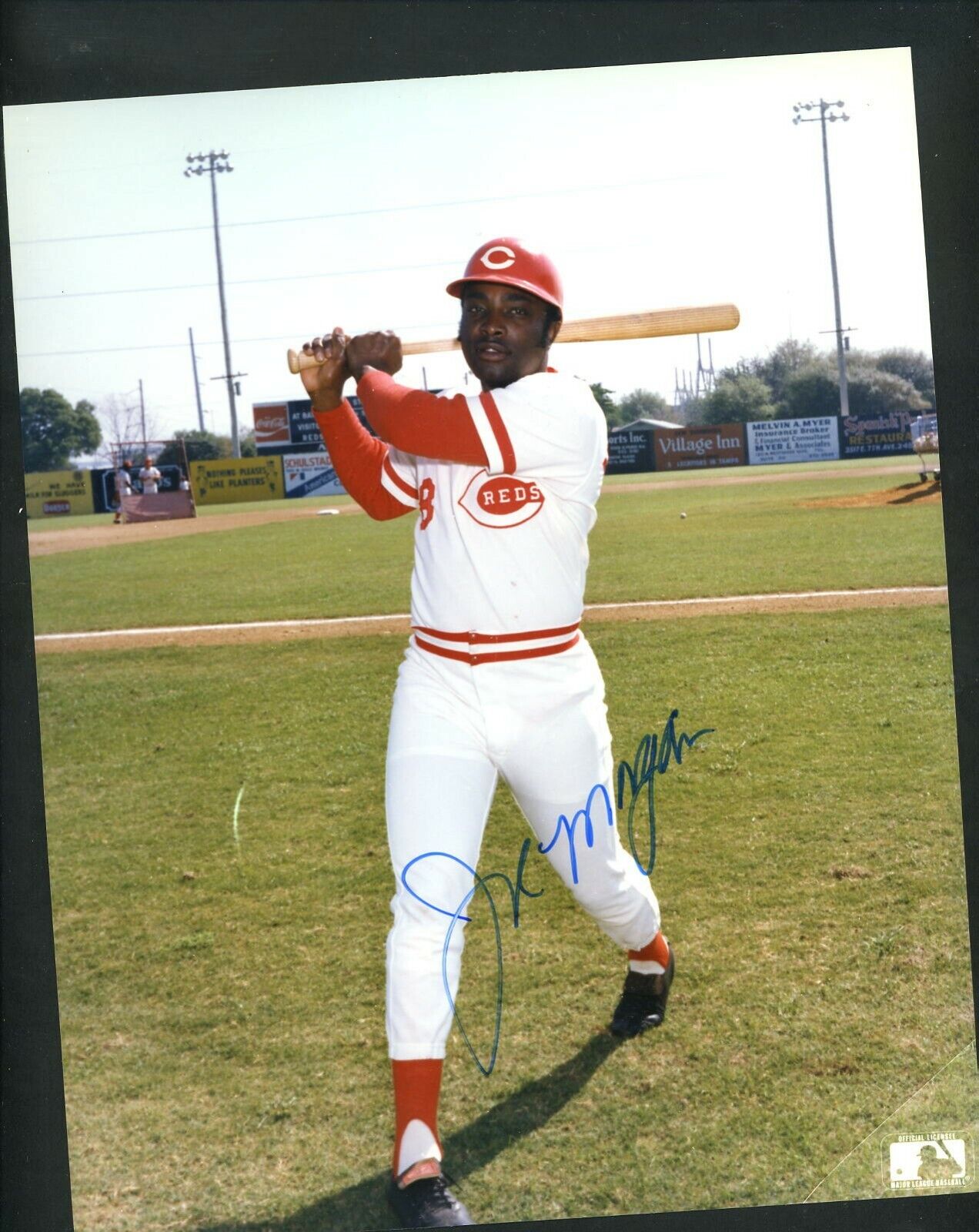 Joe Morgan Signed Autographed 8 x 10 Photo Poster painting Cincinnati Reds SHIPPING IS  3c3c
