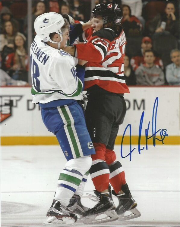 Vancouver Canucks Jake Virtanen Autographed Signed 8x10 NHL Photo Poster painting COA K