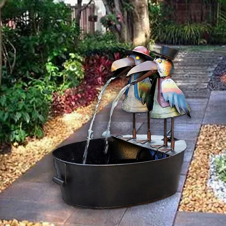 💝Best Gift For Your Garden - Garden Fountain Art Decoration