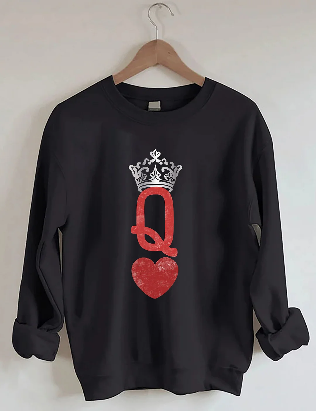 Queen Of Hearts Sweatshirt