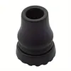 2Pcs Trekking Pole Tip Protector Rubber Cane Tip Replacement for Climbing Hiking