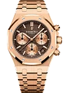 Rose Gold 904L Steel Brown Dial - Automatic - 41mm