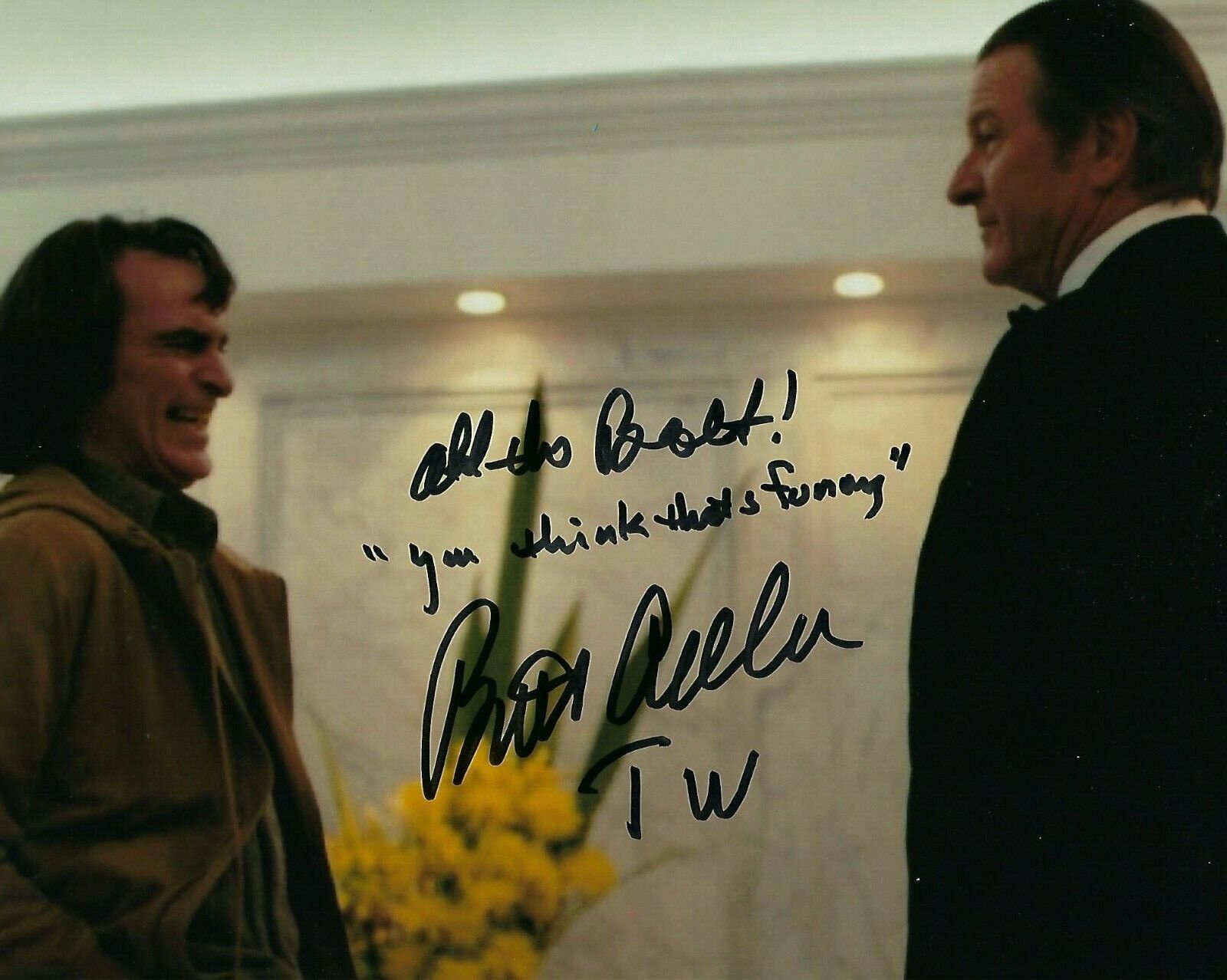 GFA Joker Movie w/ Quote * BRETT CULLEN * Signed 8x10 Photo Poster painting COA