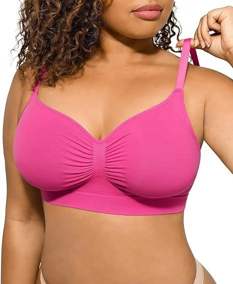 🔥 Feelingirl Everyday Wireless Bra Unlined Soft Bra