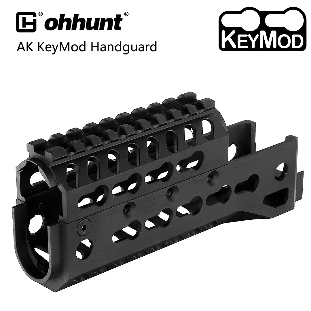 ohhunt ® 6.5″ Inch Ak Ak-47 Ak47 Mlok M-lok KetMod 2 Piece Aluminum Handguard Rail Drop-in Style Top Picatinny Rail