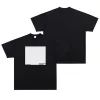 Luminous Drawing Board T-Shirt Trendy Brand Loose Men And Women Neutral Style DIY fun Fluorescent Printed Pure Cotton Short Sleeve