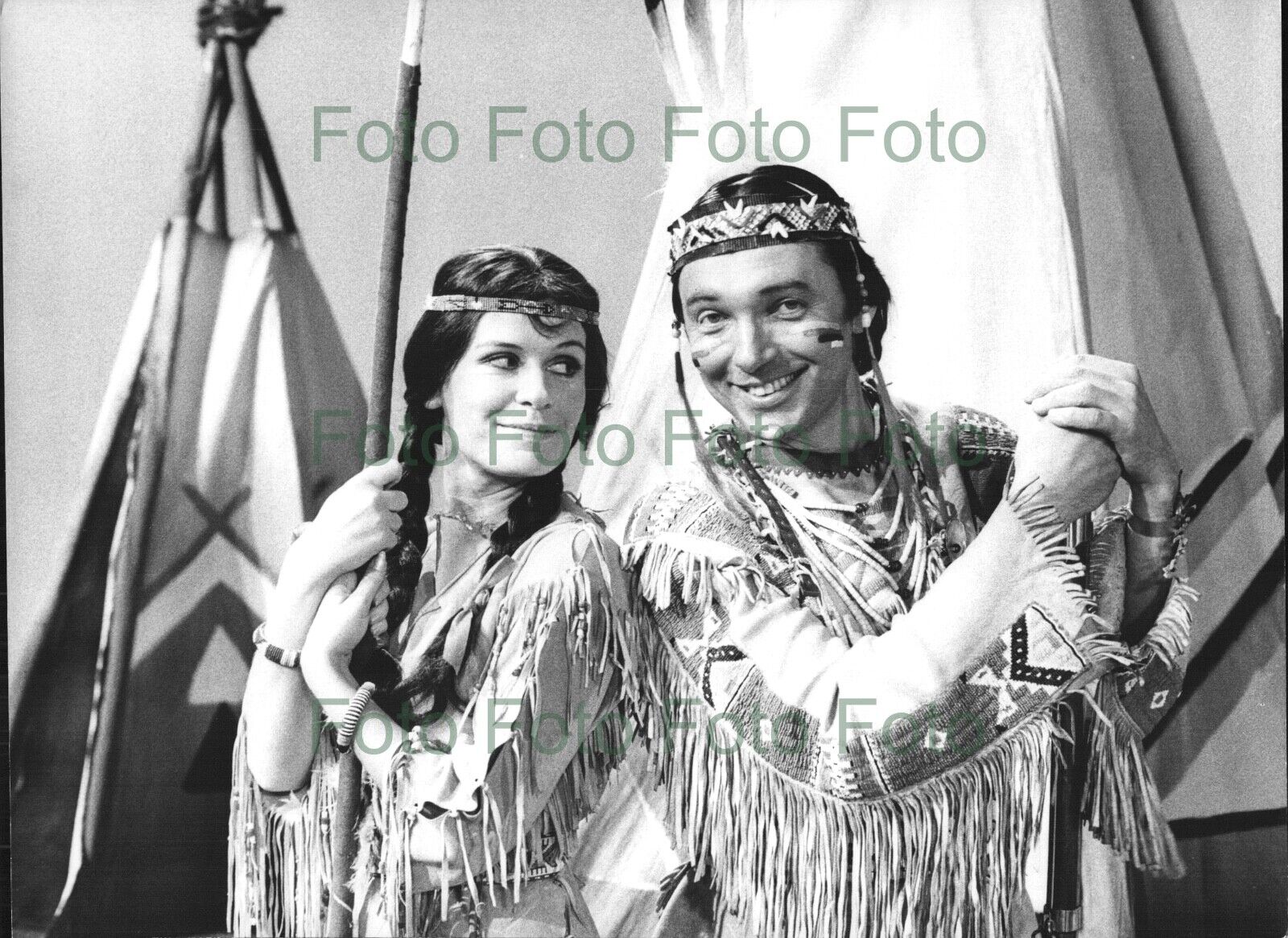 Mary Roos - Karel Gott - Original Foto R?hnert Berlin (UN-168