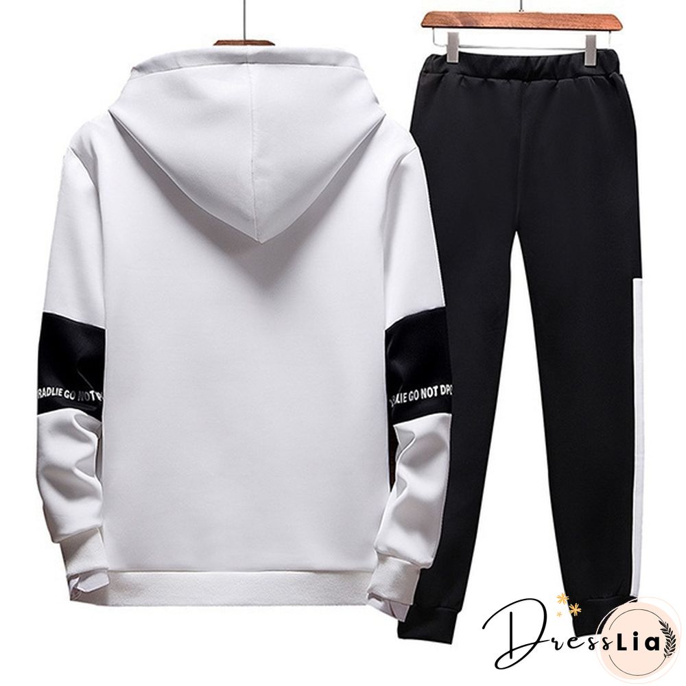 Anime Goku Hoody Tracksuit Jogging Hoodie Sweatpants Set Pullover Sweat Pants Suit Sportwear Outdoor Two Piece Outfits