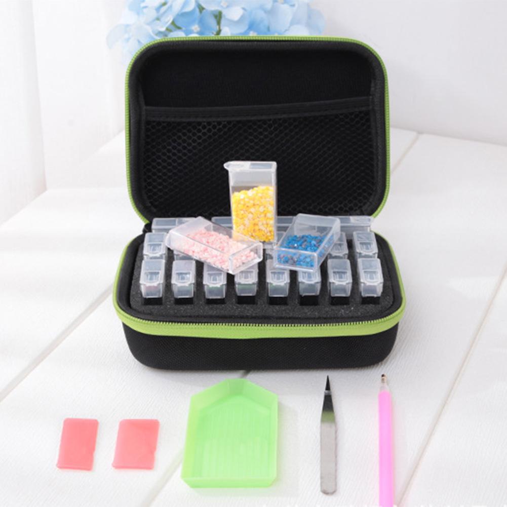 

20 Grids Divided Storage Box, Green, 501 Original