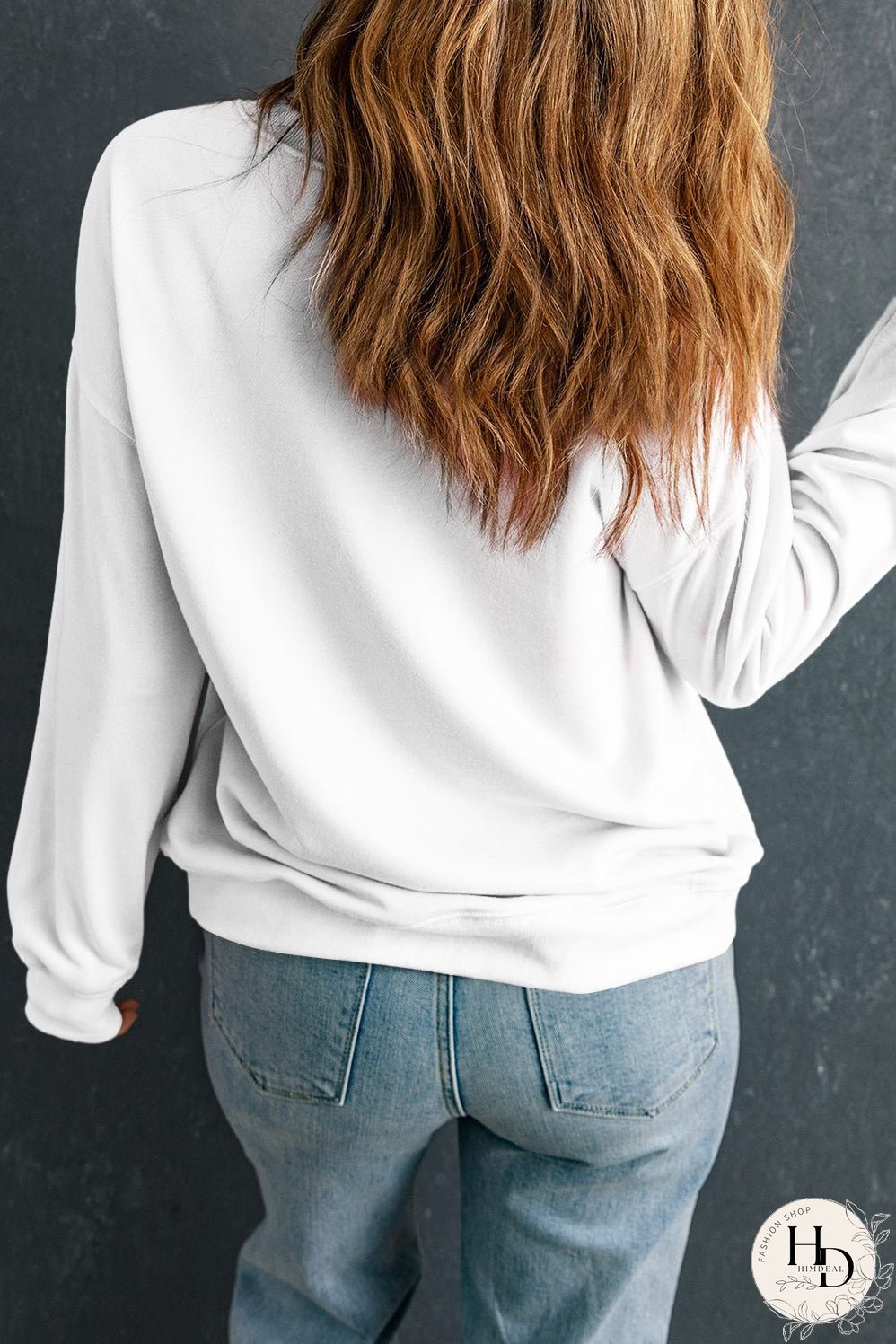 Beige FLANNELS PUMPKINS BONFIRES Graphic Drop Shoulder Sweatshirt