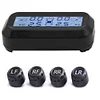 AN-10C Solar Car LCD Tire Pressure Monitoring Tyre Temp Alarm System