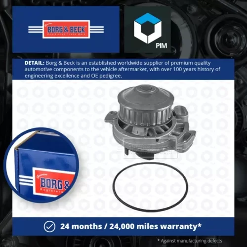 Water Pump fits AUDI 80 B2 1.9 2.0 2.2 81 to 84 Coolant B&B 035121004 035121004A Parts