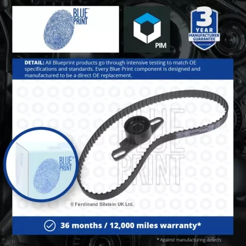 Timing Belt Kit fits SUZUKI SUPER CARRY 1.0 85 to 99 F10A Set Blue Print Quality Parts