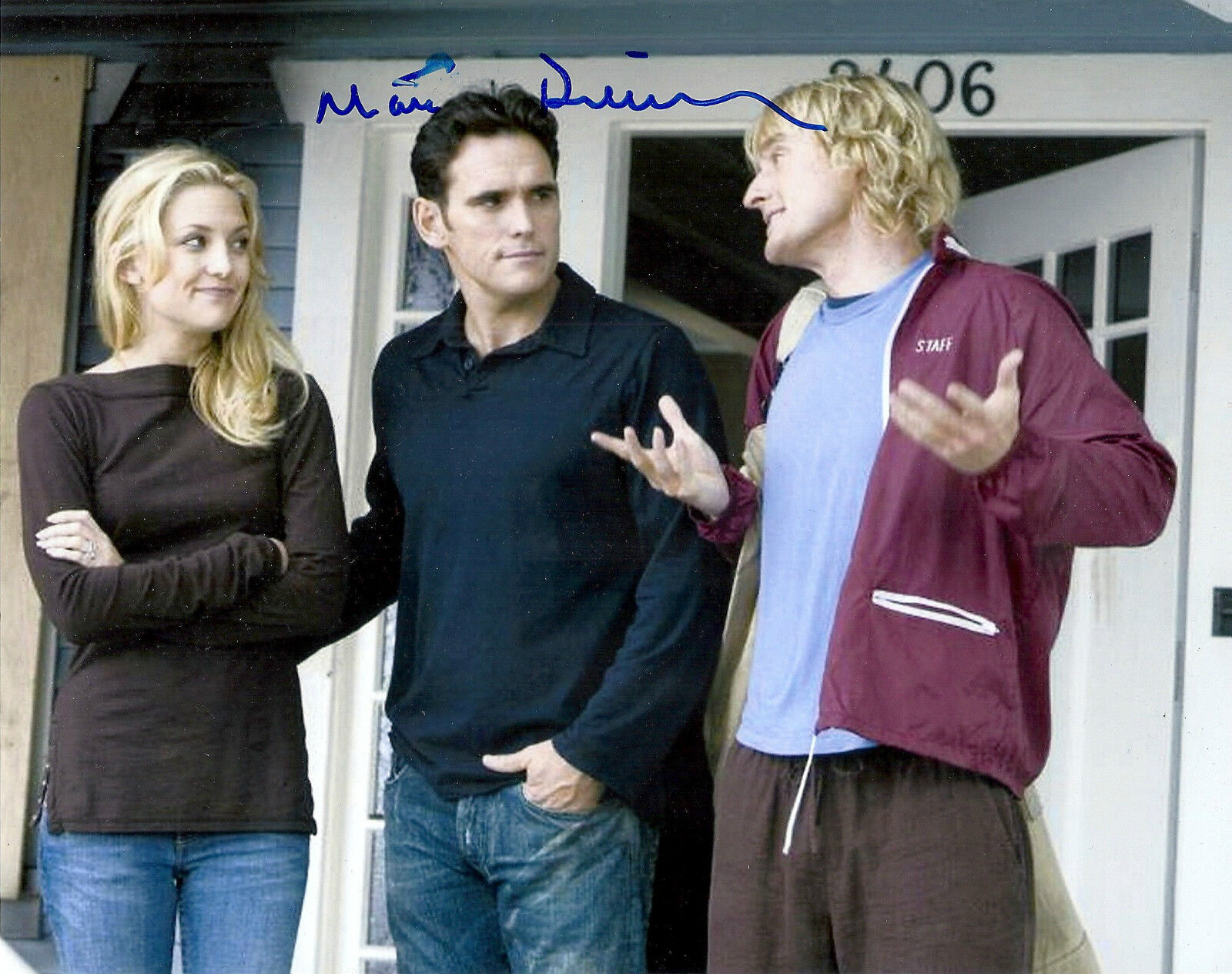 MATT DILLON 'YOU ME & DUPREE' CARL SIGNED 8X10 PICTURE *COA 1