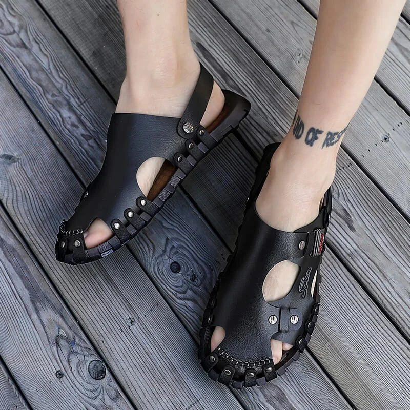 Men's Closed Toe DualPurpose Sandals