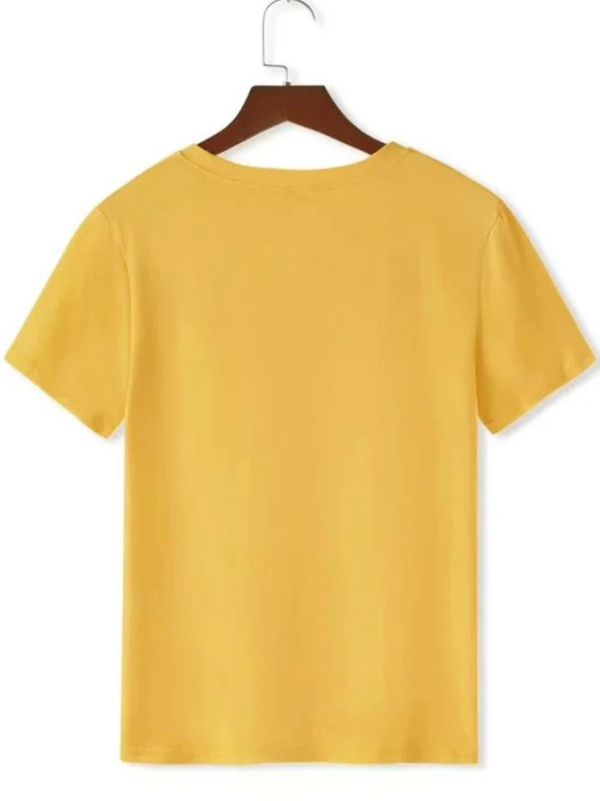 Yellow Cotton Shirts & Tops