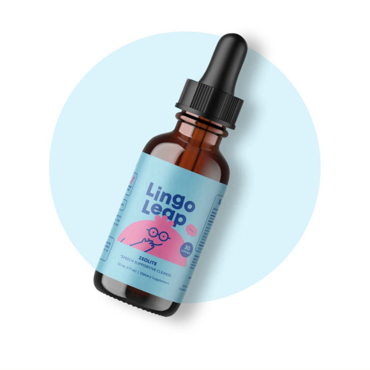 LingoLeap Boost Zeolite Drops for Kids – B Vitamin Support for Speech & Learning
