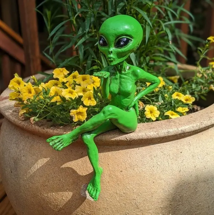 🤣2025 Funny Alien Artwork