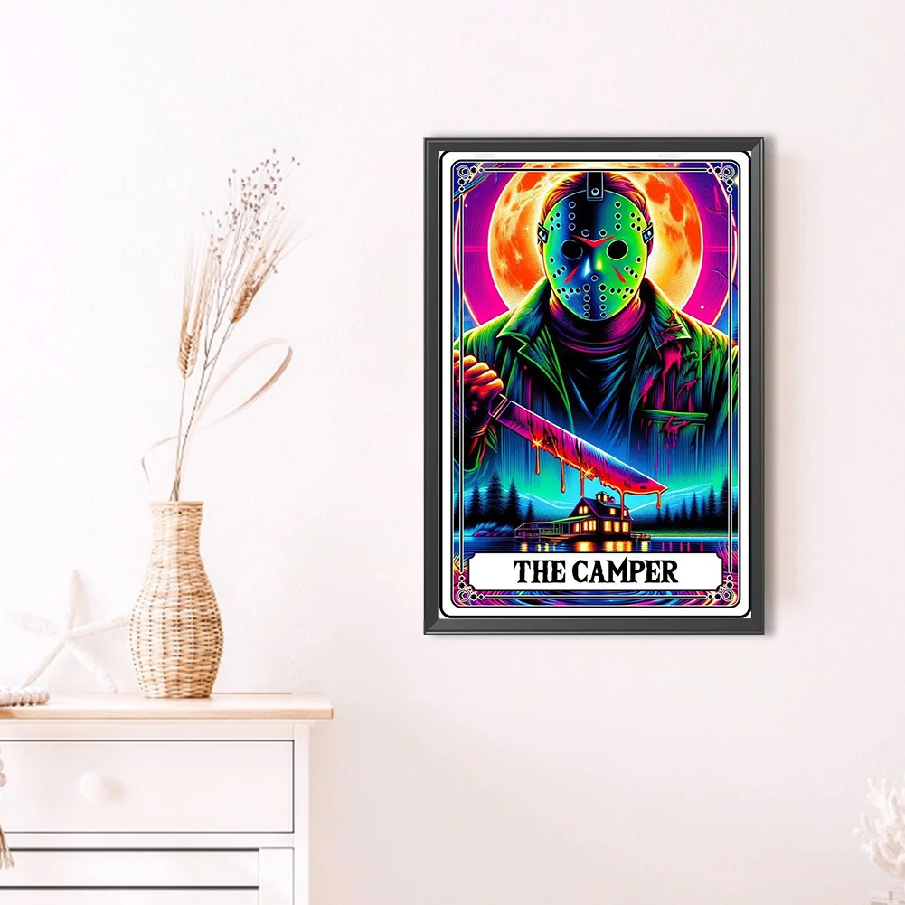 Diamond Painting - Full Round Drill - Tarot Horror Character(Canvas|40*60cm)