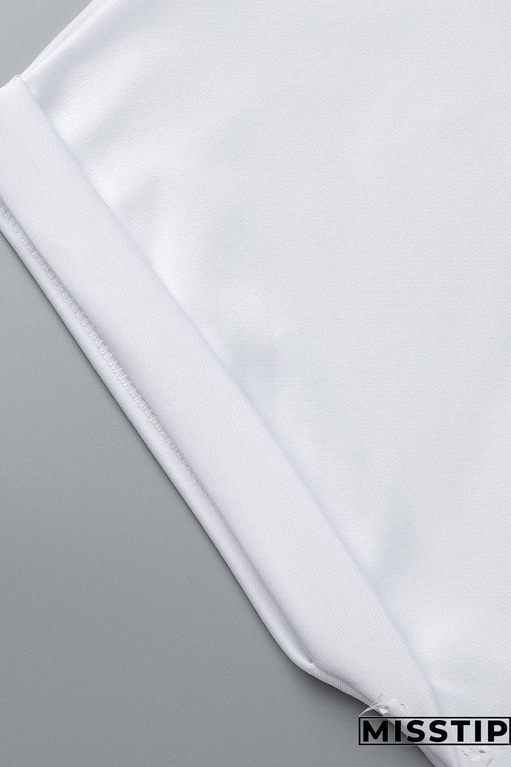 Red Fashion Casual Solid Patchwork Asymmetrical Oblique Collar Tops