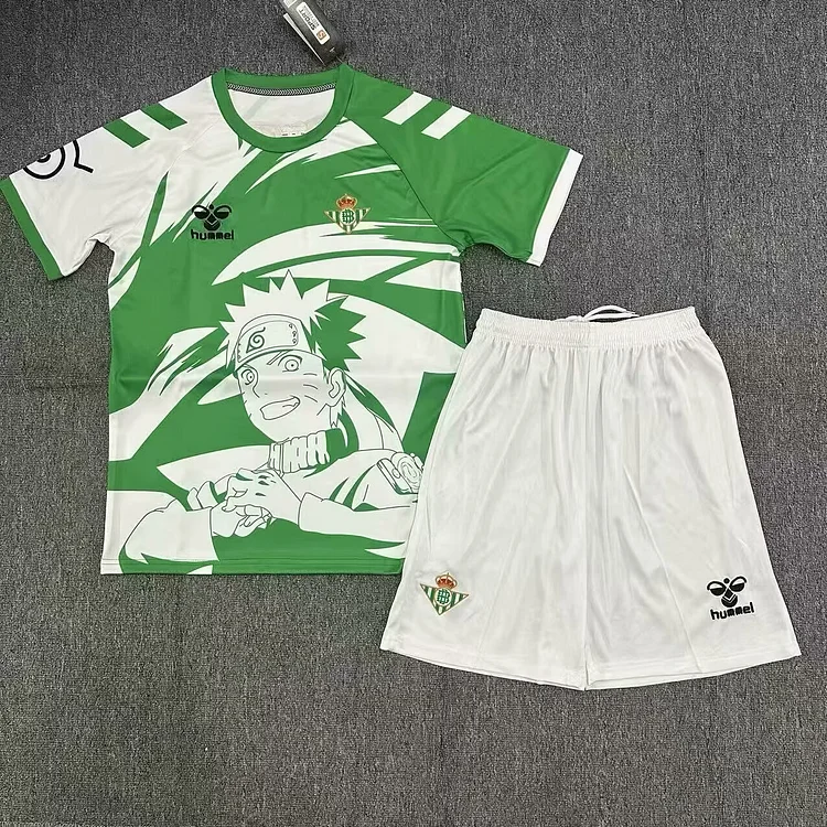 2025-26 Betis Naruto Kit - Jersey - Kids Edition
