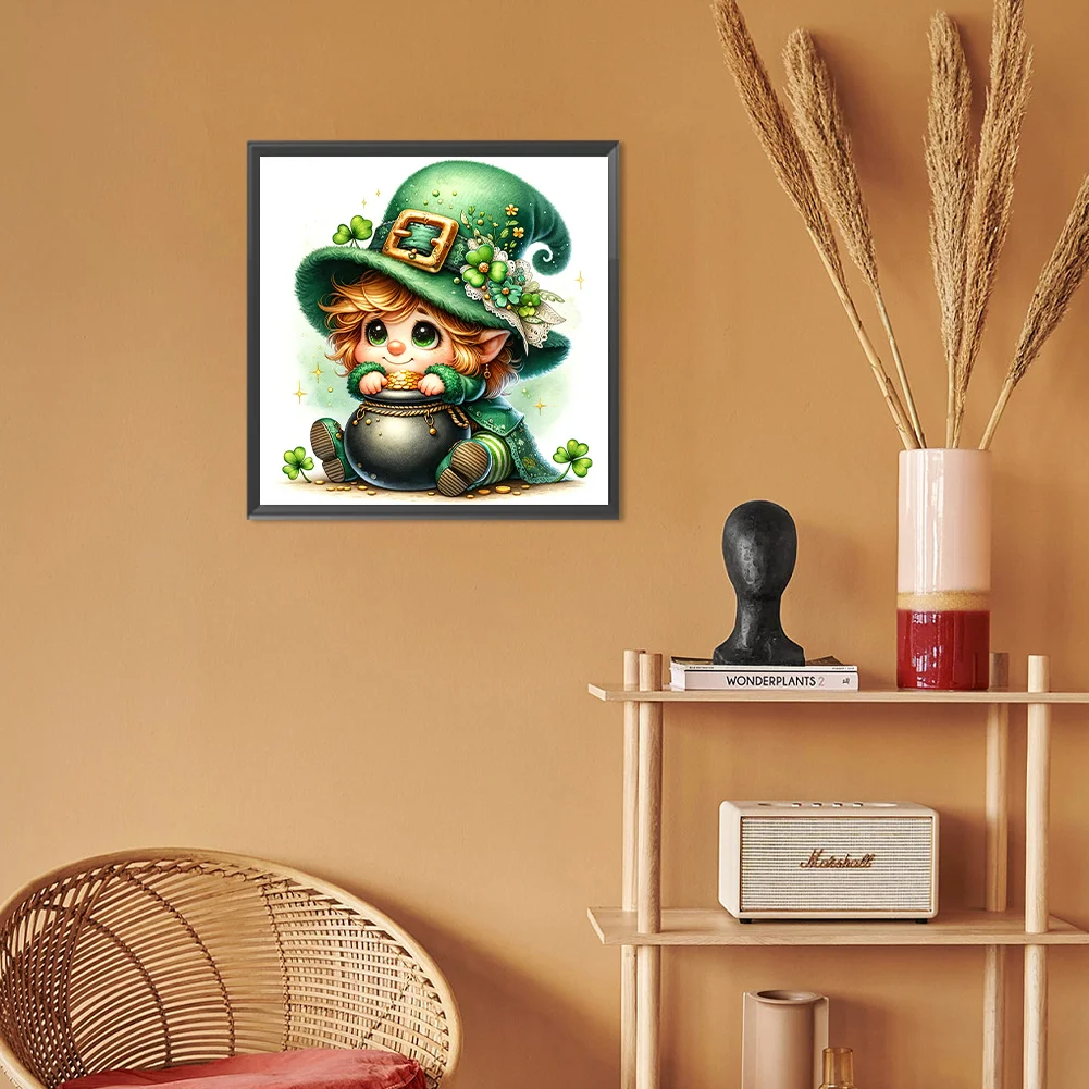 Diamond Painting - Full Round Drill - St.Patrick's Day(Canvas|30*30cm)