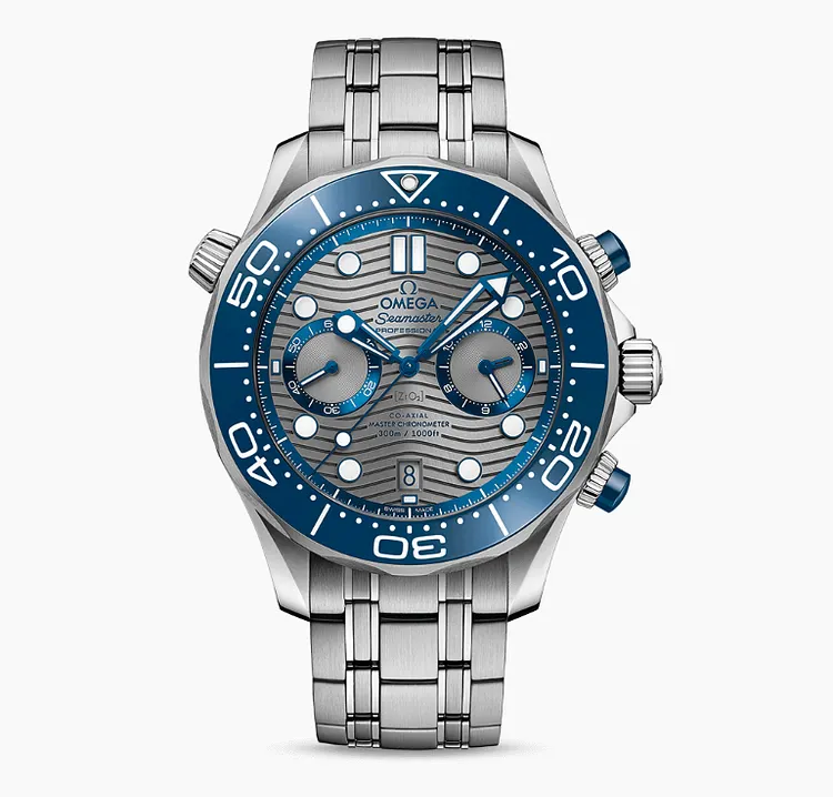 B&uacute;v&aacute;r 300M Co-Axial Master kronom&eacute;ter 44mm【Free Shipping】