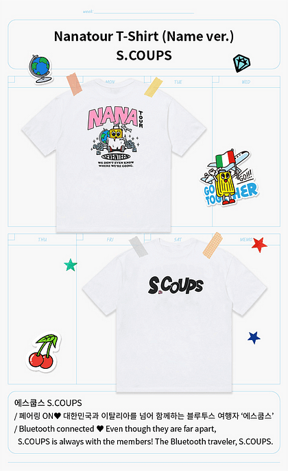 NANA TOUR エスクプス　Tシャツ name ver エスクプス ナナツアー Tシャツ name ver Mサイズ