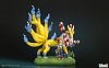 MH Scale Kyubimon & Rika Nonaka - Digimon Statue - BBSD Studio