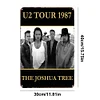 U2 - Vintage Metal Signs - 20*30cm/30*40cm - Music