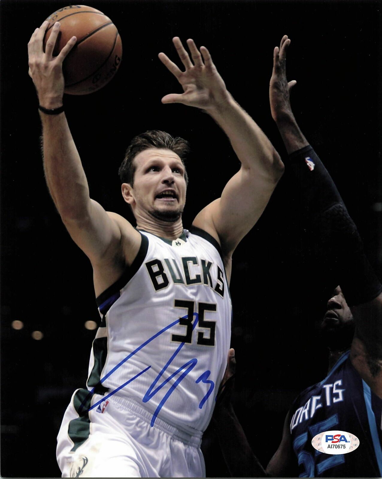 MIRZA TELETOVIC signed 8x10 Photo Poster painting PSA/DNA Bucks Autographed