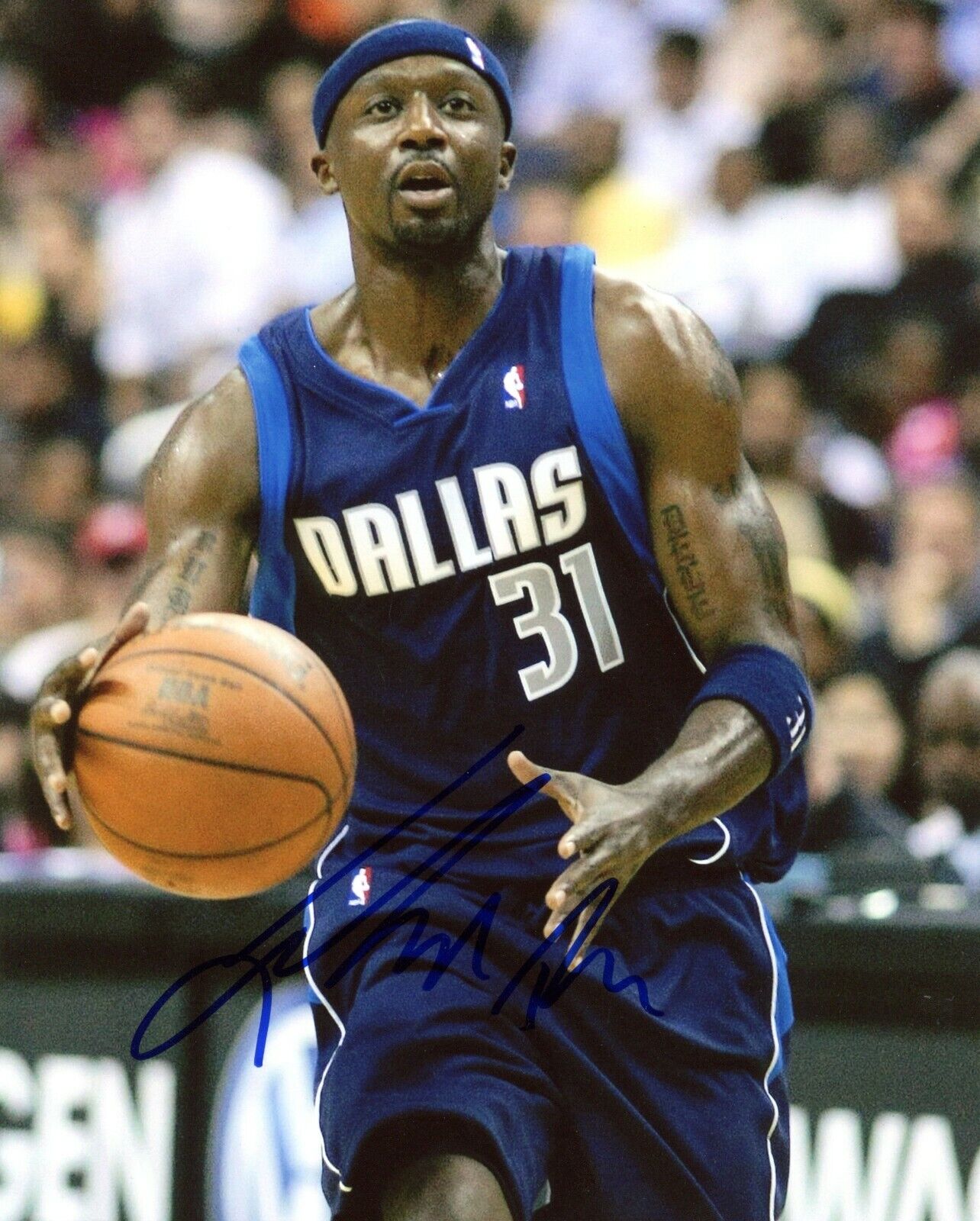 Jason Terry Dallas Mavericks Autographed Signed 8x10 Photo Poster painting CFS COA