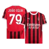 JO&Atilde;O F&Eacute;LIX #79 AC Milan Home Soccer Jersey 2024/25