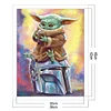 Yoda - 11CT Stamped Cross Stitch - 36*46cm