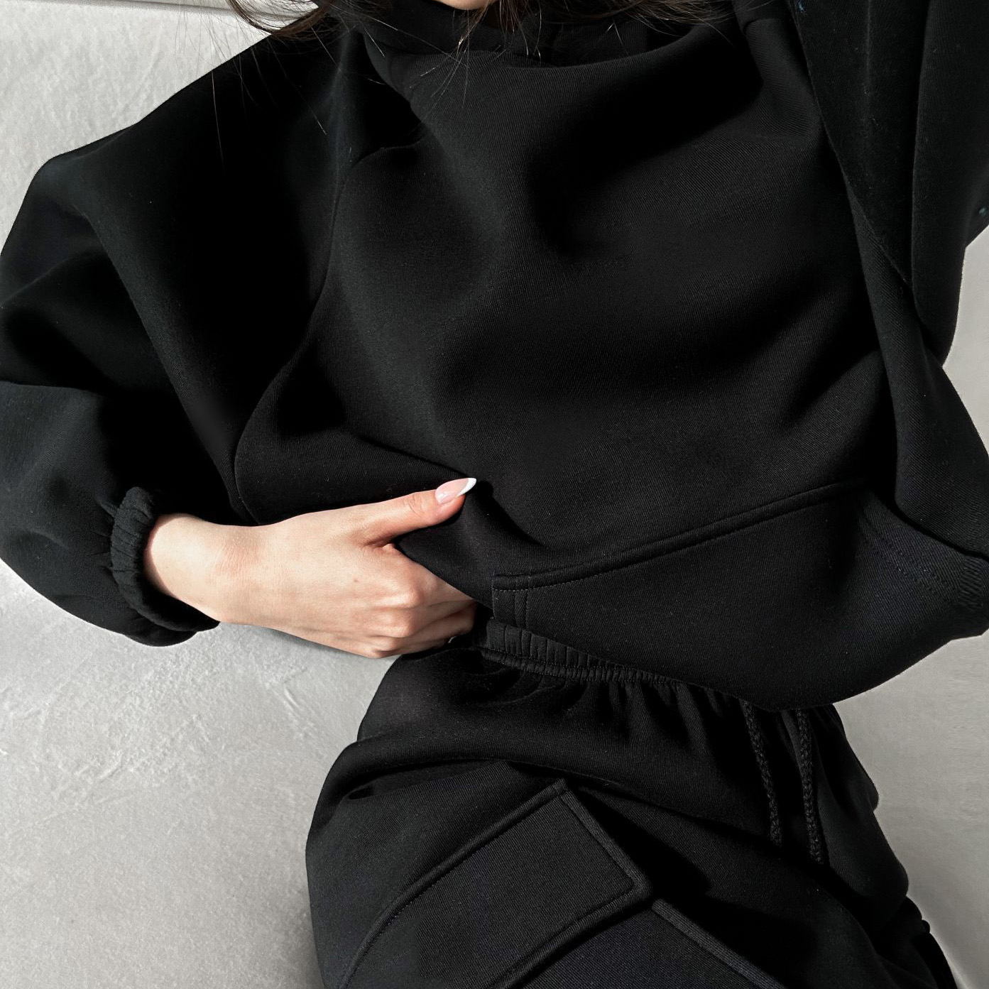 Women's Fashion Sports Casual Sweatshirt Set