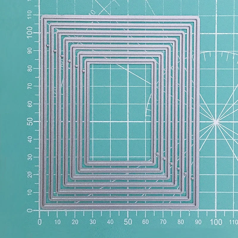 Frame Basic Model Shape Craft Metal Cutting Frame Templates Scrapbooking Embossing Paper Cards Photo Album Craft Stencils Dies