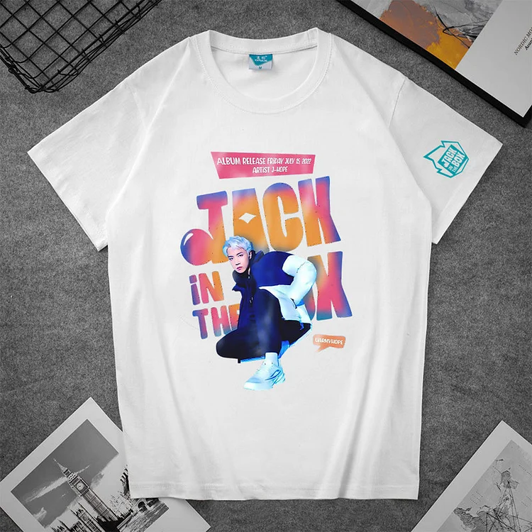 BTS J-Hope Jack In The Box Casual T-shirt